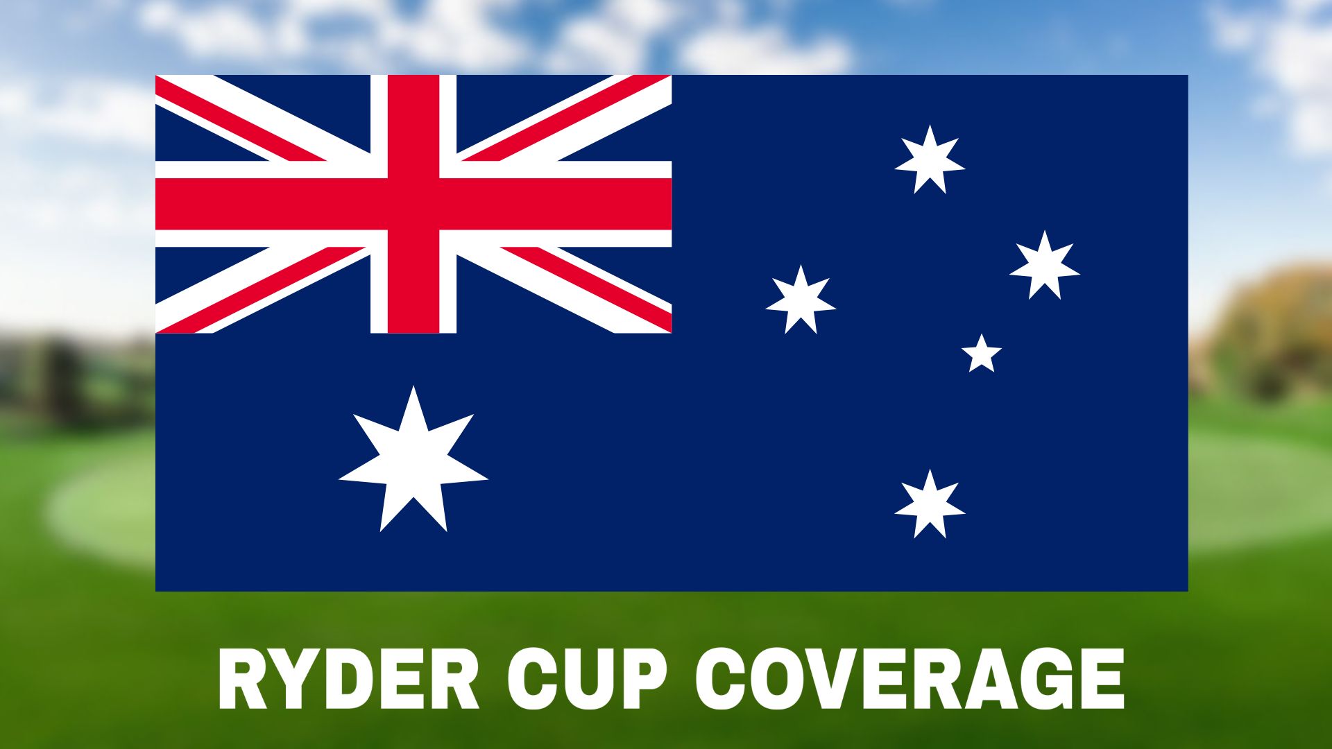 Ryder Cup Australia TV Schedule